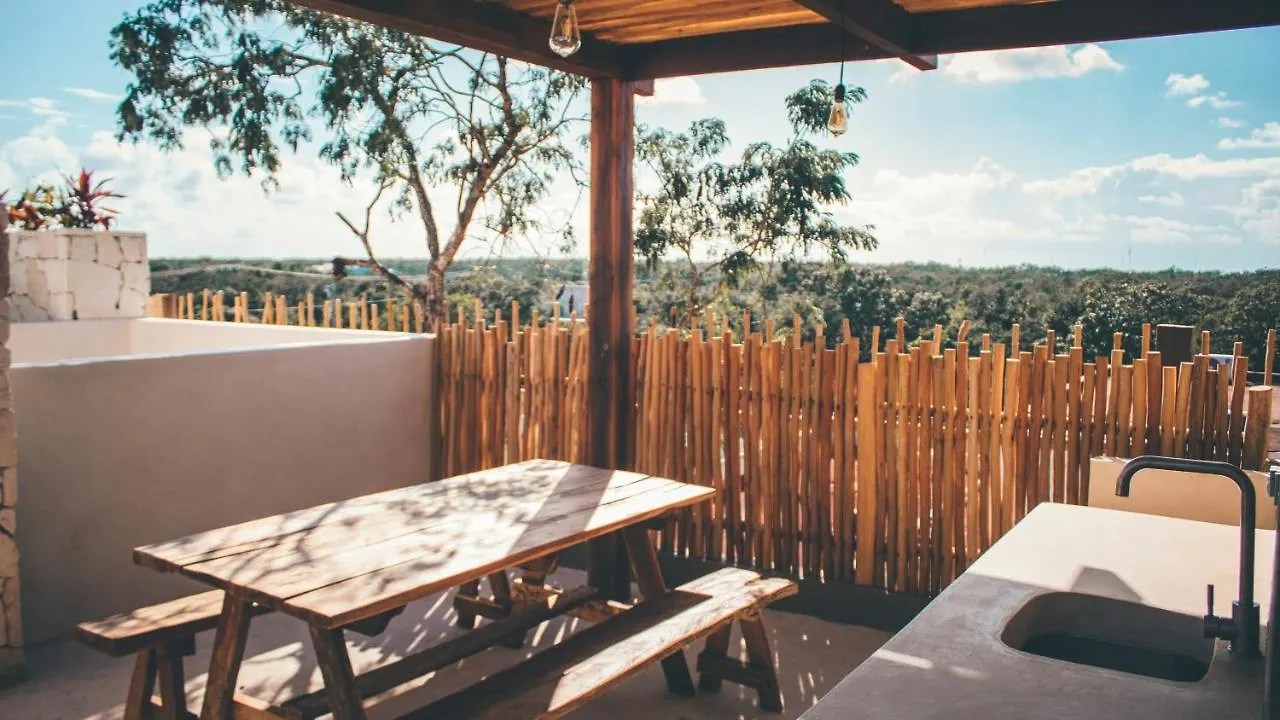 Vida Jungle Boho Apart 9 With Special Fee To Access Hotel Bardo Tulum Mexico