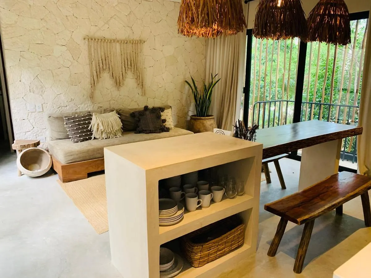 Apartment Vida Jungle Boho Apart 9 With Special Fee To Access Hotel Bardo Tulum Mexico