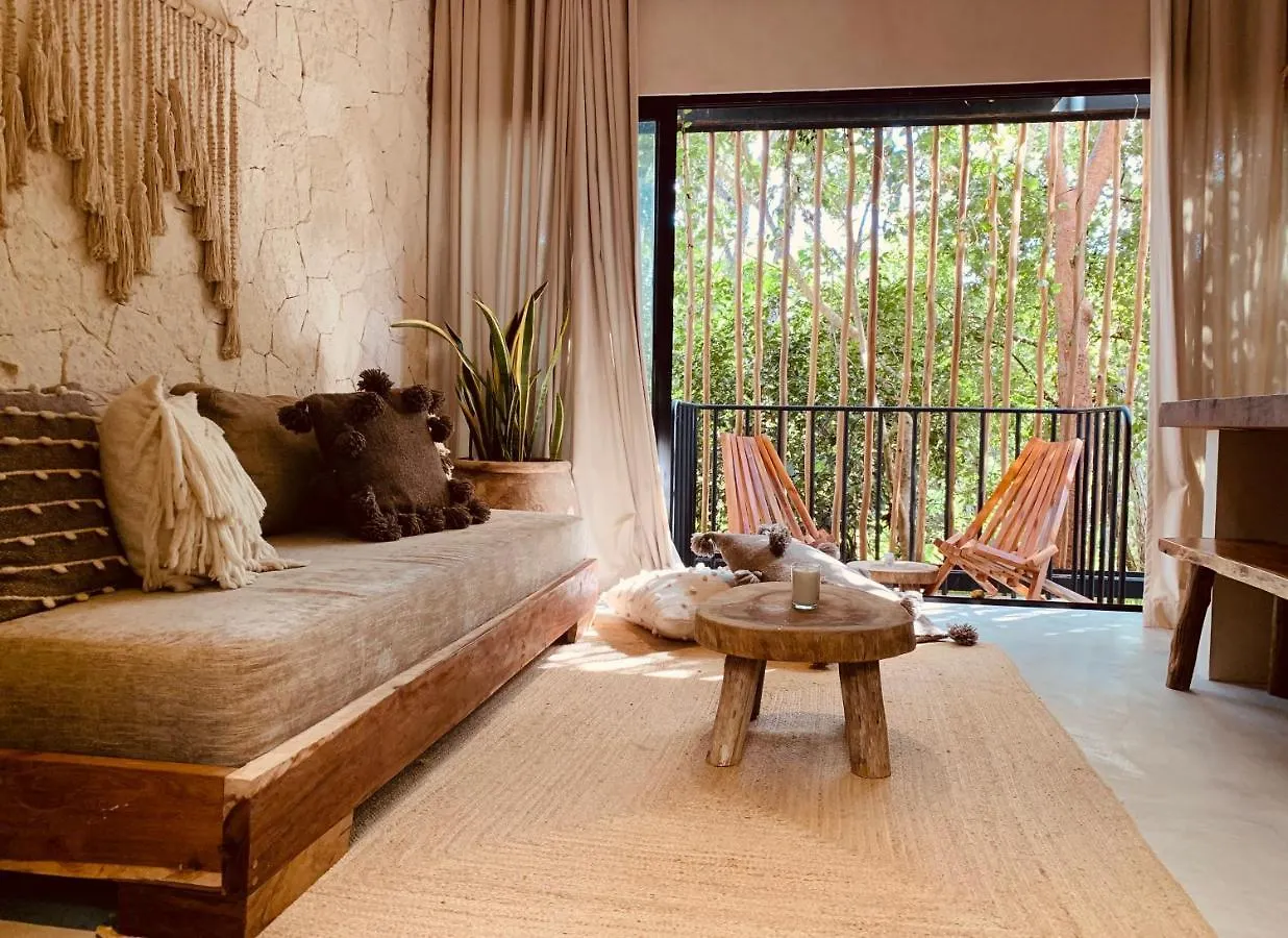 Apartment Vida Jungle Boho Apart 9 With Special Fee To Access Hotel Bardo Tulum